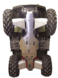 Complete Skid Plate Set - Polaris Sportsman 500