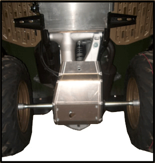 Rear Skid Kawasaki Prairie 650/700 (all year models) and Brute Force 650