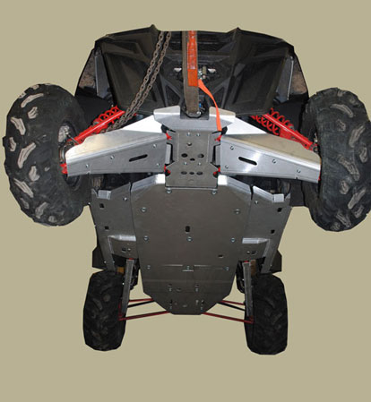 RZR900XP COMPLETE SKID PLATE KIT