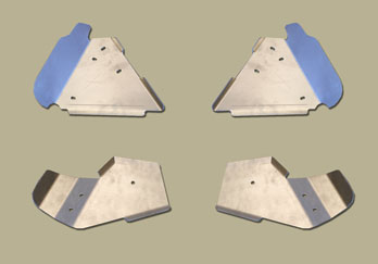 Front & Rear A-Arm Guard Set For Renegade 800r/1000