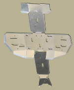 Full Frame Skid Plate Set for Renegade 800r/1000