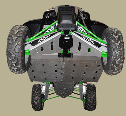 Complets Skid plate Set Arctic Cat Wild Cat 2012-2013 (FREE SHIPPING LOWER 48 STATES)