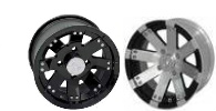 Vision 158 Buckshot Wheel-12x8 Size Rear