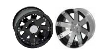 Vision 158 Buckshot Wheel -12x7 Size Front