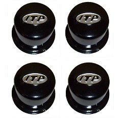 Black Center Cap-ITP DELTA STEEL WHEELS