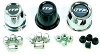 Wheel Cap Kit (4 center caps and valve stems, 16 lugs)