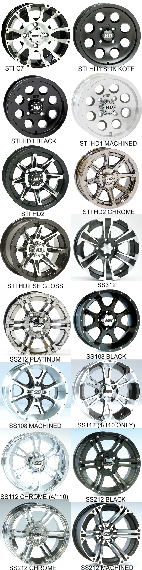 Maxxis Bighorn Bigfoot Kit -26 inch on 12 inch wheels