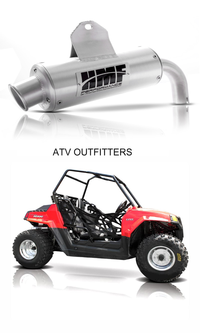 HMF RZR170 SLIP ON EXHAUST