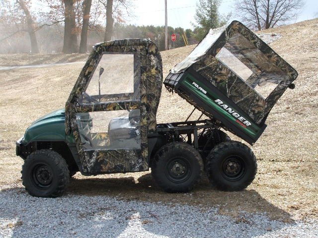 Backcaps for Polaris Ranger