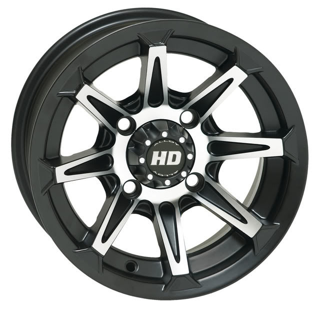 STI HD2 12" Matte Wheels 4/137 ONLY
