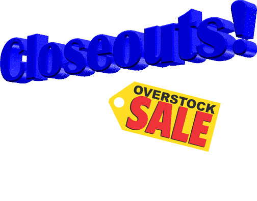 Closeouts/Overstock