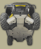 Can Am Commander Skid Plate Kit (Complete except lateral skids)