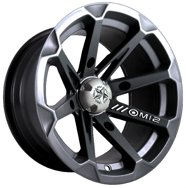 Motosport Alloy Diesel Wheel (BLACK) 14 or 15 inch " NOW FREE SHIPPING"