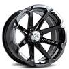 Motosport Alloy Diesel Wheel (BLACK) 14 or 15 inch " NOW FREE SHIPPING"