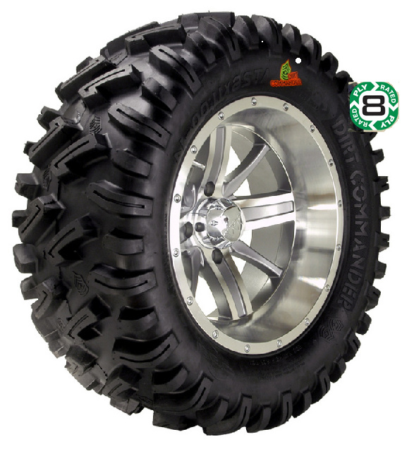 26 INCH DIRT COMMANDER 4 TIRE SET FOR 14" WHEELS (FREE SHIPPING)