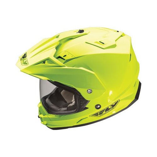 Fly Racing Trekker Helmet Color YELLOW HI-VIZ