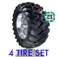Grim Reaper 4 Tire Set (27" for 14" wheels) FREE SHIPPING