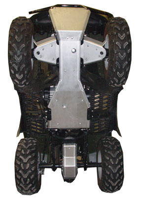 Ricochet Complete Skid Plate Set-08+ King Quad 400
