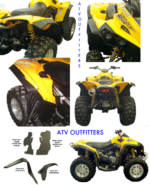 Overfenders Renegade 500/800 2007-2011 MODELS
