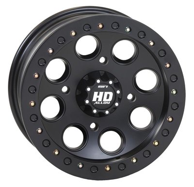 NEW 14" STI Beadlock Wheel Set BLACK with BLACK RING (FREE SHIPPING)