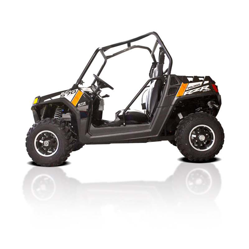 HMF Swamp Exhaust For a Polaris RZR570