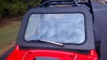 Polaris RZR DOT Glass Windshield with wiper